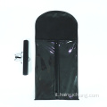 BACCHINA PUBBLICA PVC personalizzata borsa per finestra non intrecciata per i capelli a prova di polvere con appendiabiti in legno